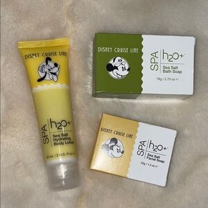 Disney Cruise Line Spa H2O+ Bath & Body Set - Yellow, Green, Gold